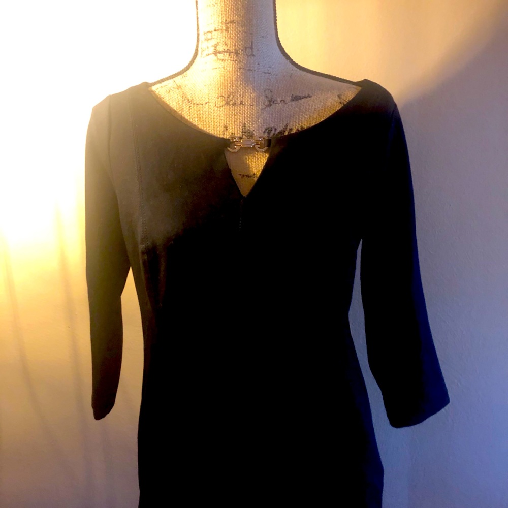 WHBM black tunic.